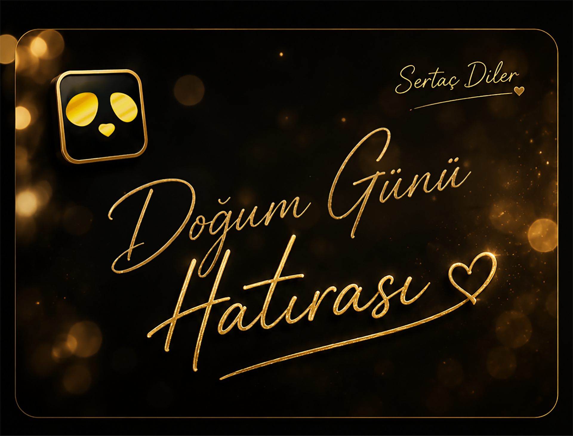 Sertaç Diler Doğum Günü Hatırası